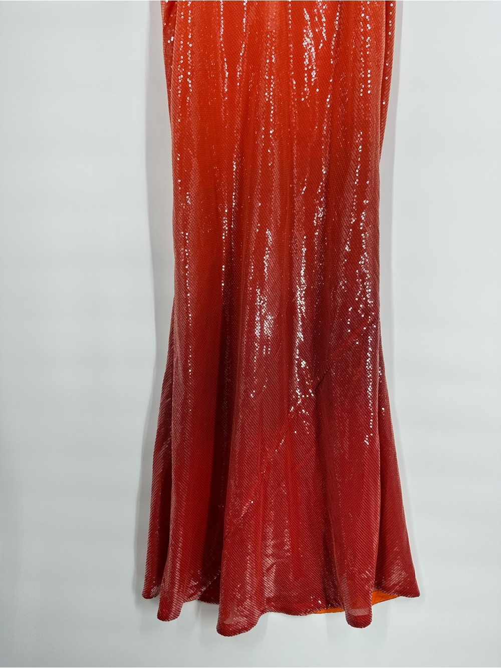 BYDEE Neomi Maxi Sol Dress Low Back Summer Sunset Shimmer Sequins Dress Size XL - Picture 10 of 16